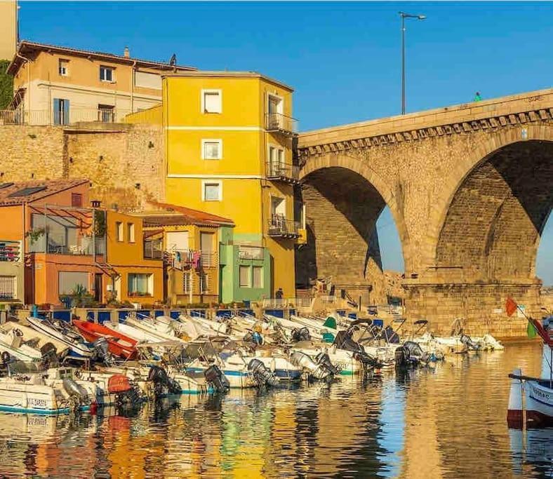 Vila Vallon Des Auffes : Le Cabanon De Mireille Marseille Exteriér fotografie